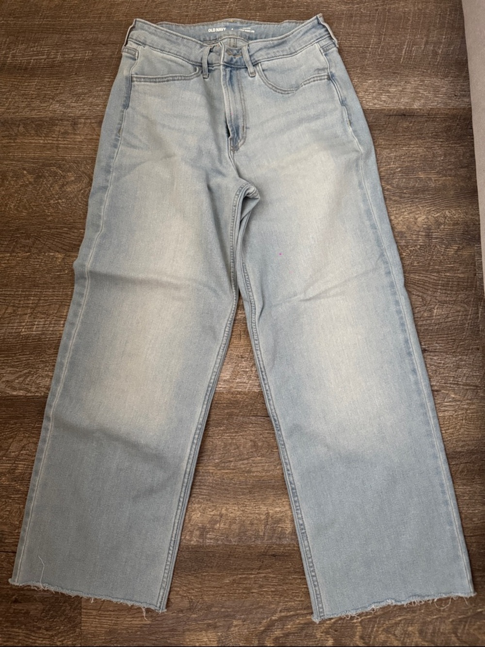 Old Navy Light Blue Relaxed Straight Jeans